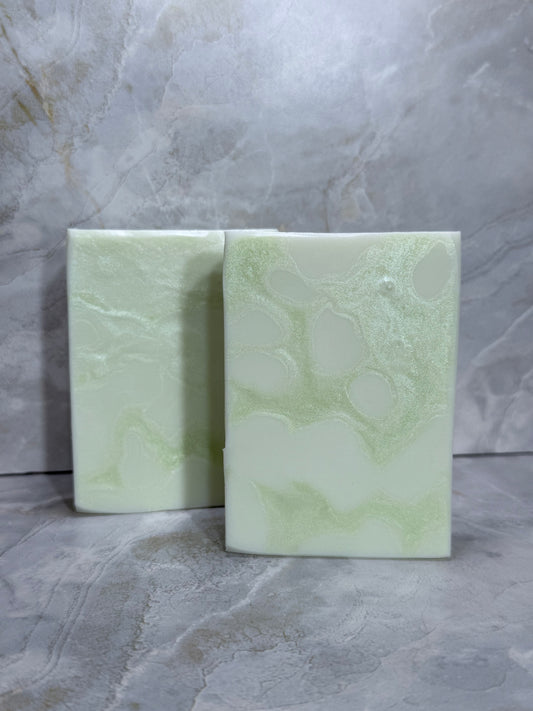 Green Tea & Cucumber Herbal Soap
