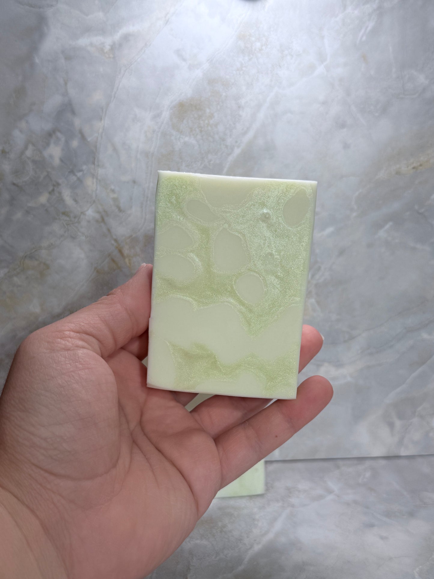 Green Tea & Cucumber Herbal Soap