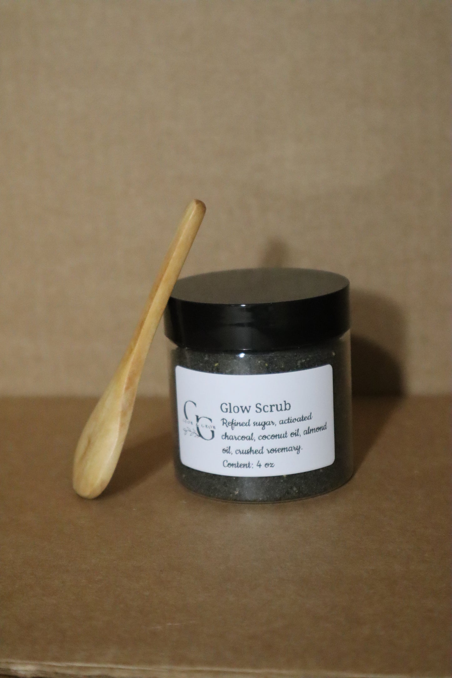 Charcoal Rosemary Body Scrub