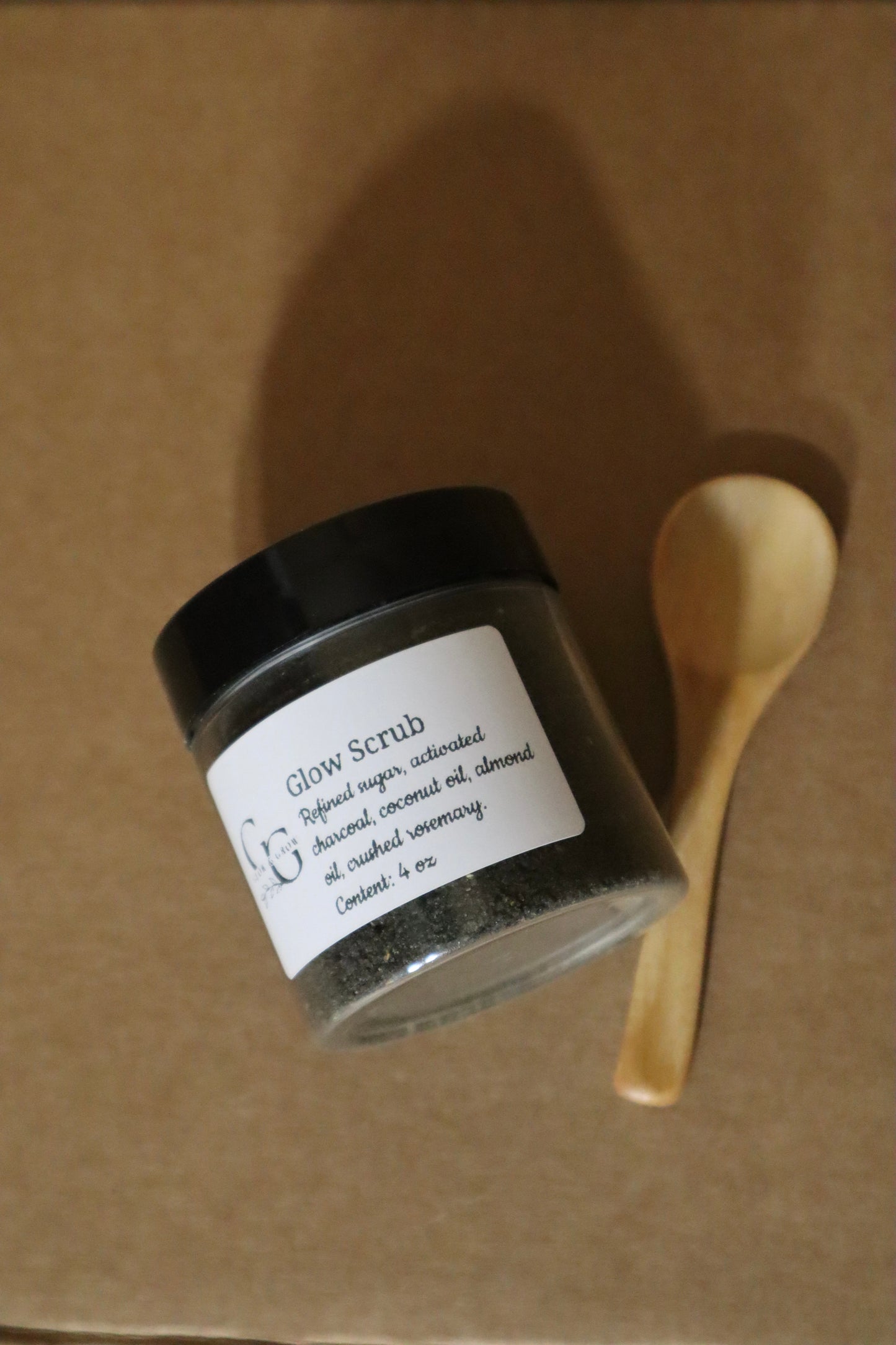 Charcoal Rosemary Body Scrub